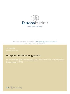 cover image of Hotspots des Sanierungsrechts